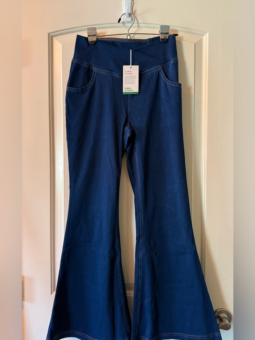 HALARA Flex Denim Navy Blue Flared Women’s Jeans